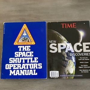THE SPACE SHUTTLE OPERATOR’S MANUAL 1982 /BONUS TIME MAG: New Space Discoveries